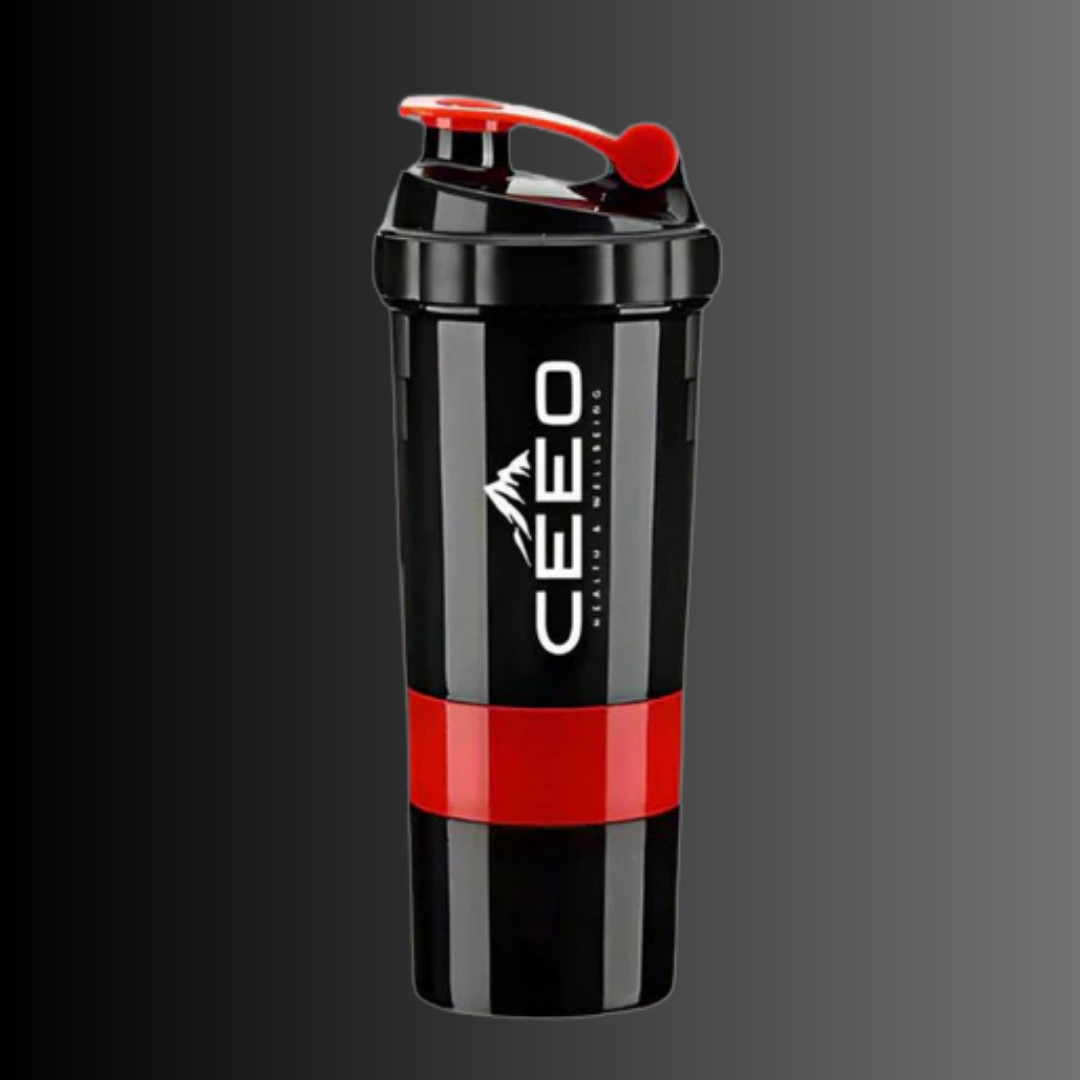 Protein Shaker (Red) 500ml bottle