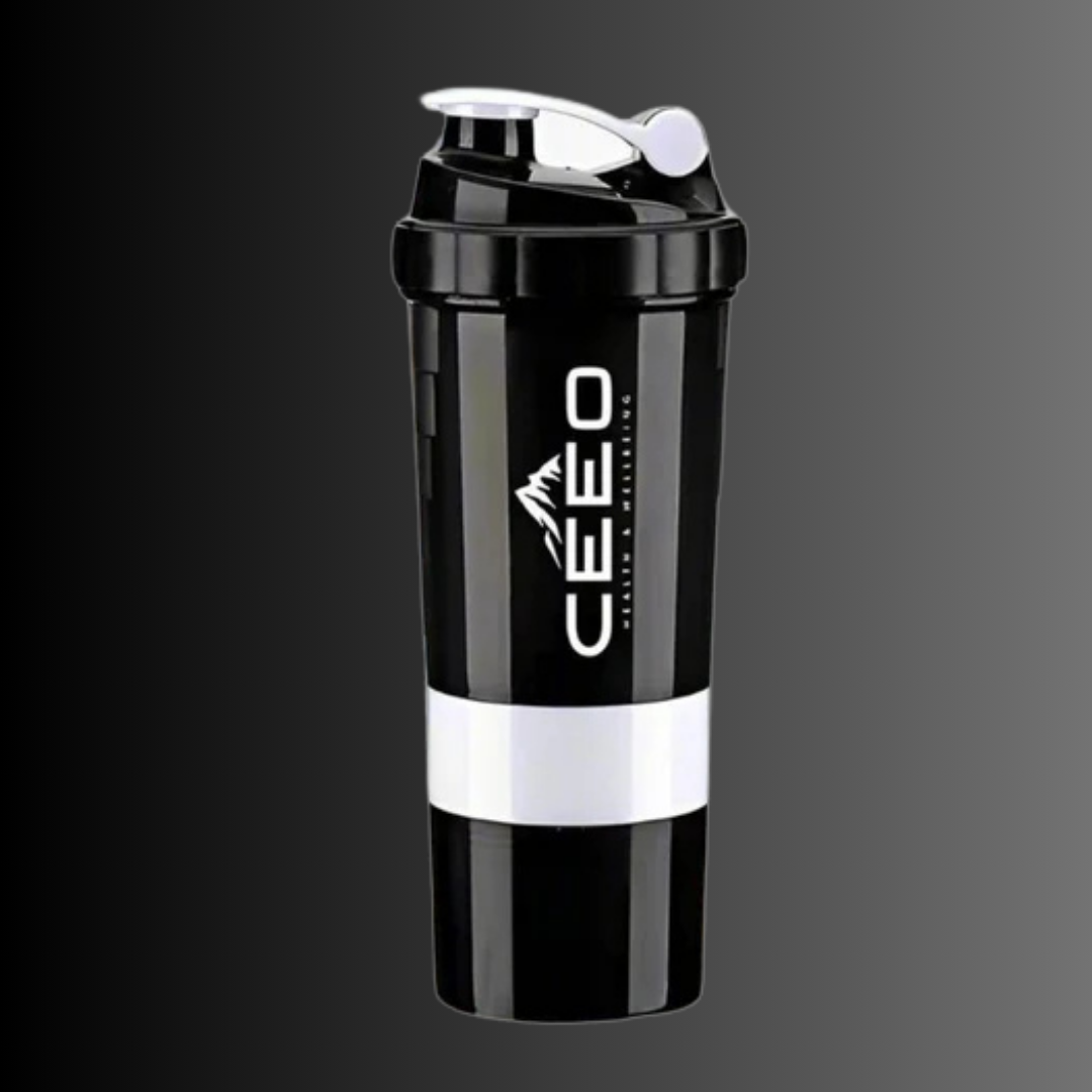 Protein Shaker (White) 500ml bottle