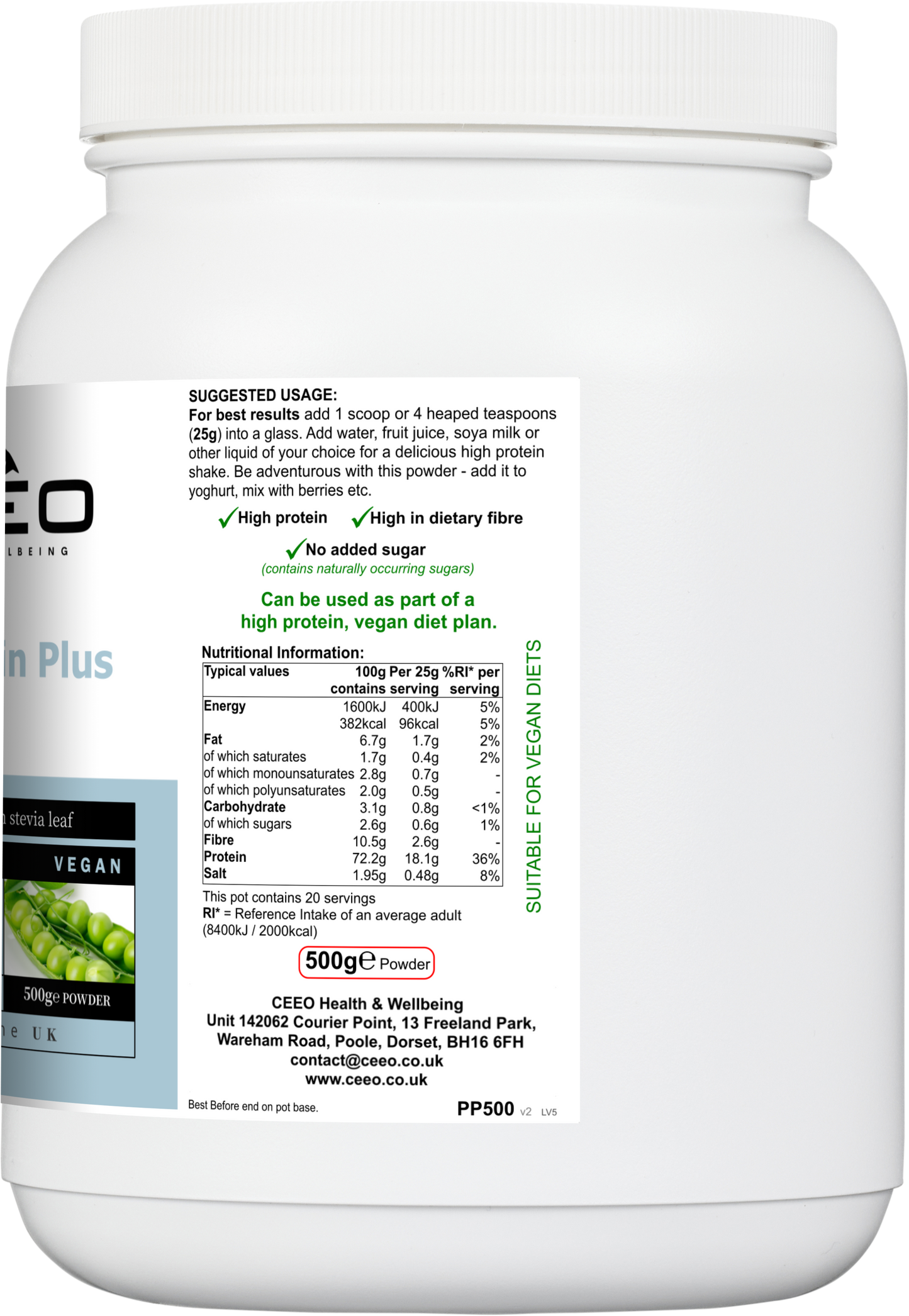 Pea Protein Plus