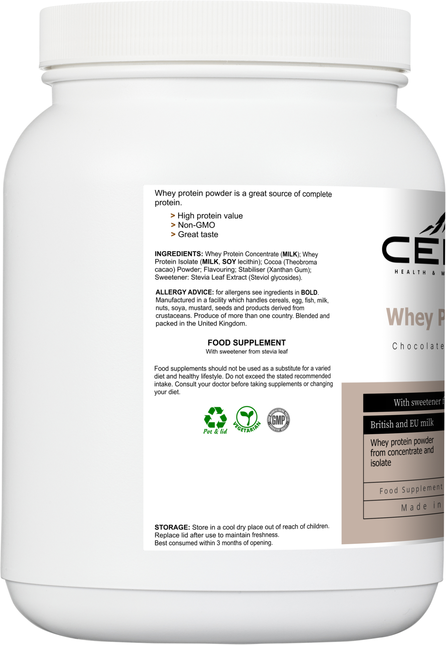 Whey Protein (Chocolate flavour)