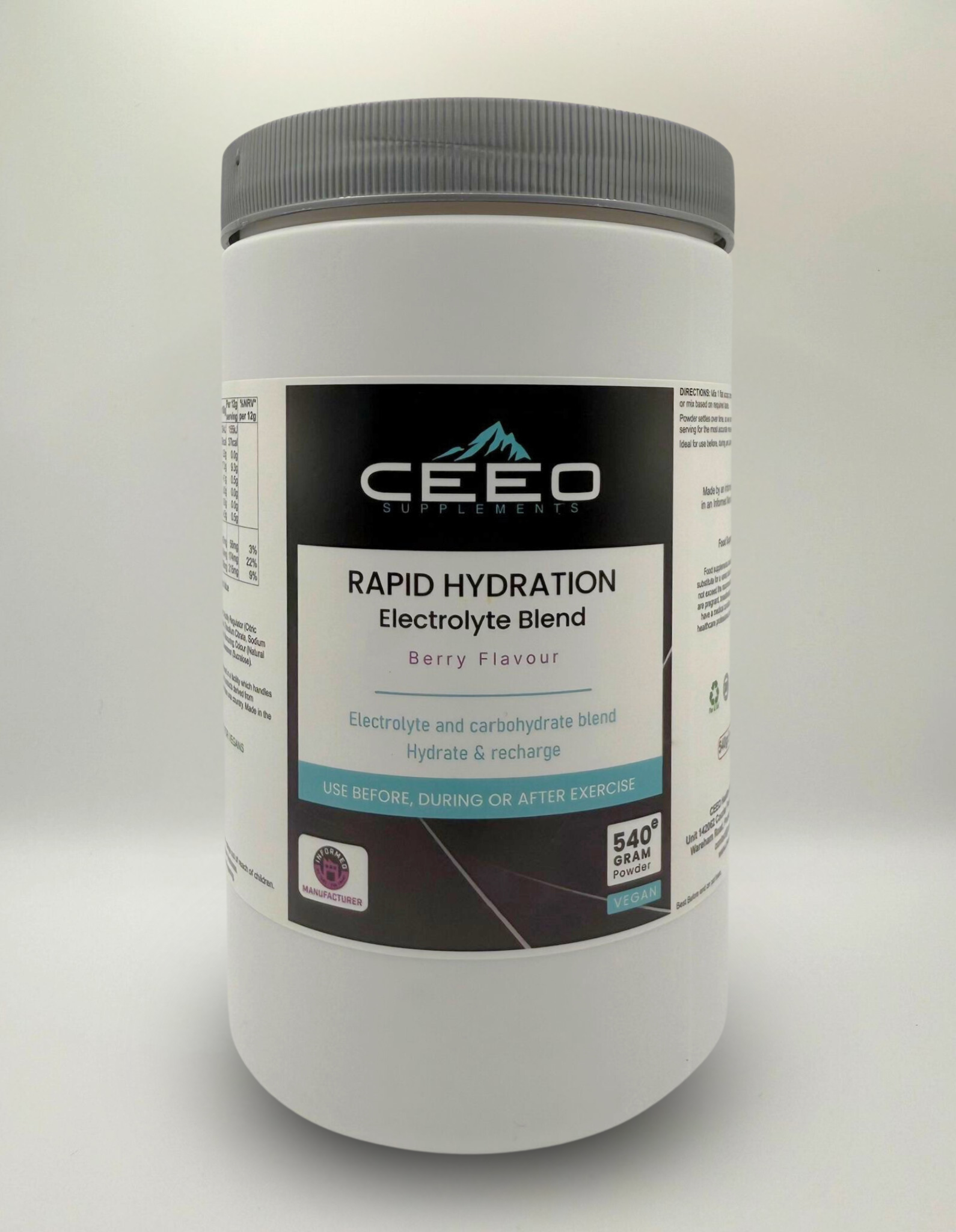 Rapid Hydration Electrolyte Blend